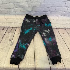 Rags to Raches Galaxy Pattern Jogger Pants